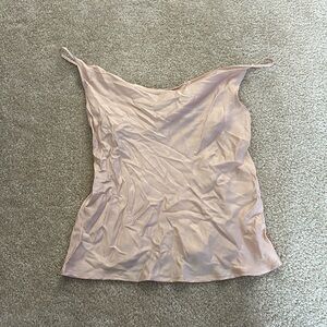 Silk tank top